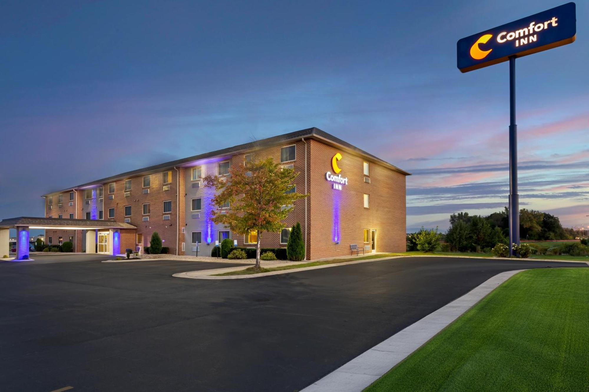 Comfort Inn Hobart-Merrillville I-65 المظهر الخارجي الصورة